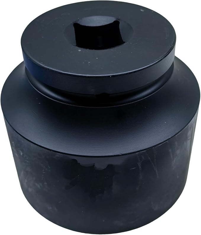 1" Drive 3-1/2" Jumbo Impact Socket, 6-Point, Heat Treated Cr-Mo Alloy Steel