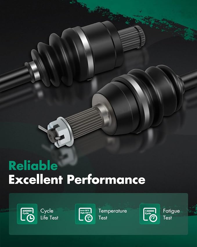 SCITOO CV Axle Shaft Assembly Fits for Polaris Scrambler XP 1000/XP850/850, for Polaris Sportsman XP 1000/XP 850/850/550 Rear Left Right 1332642