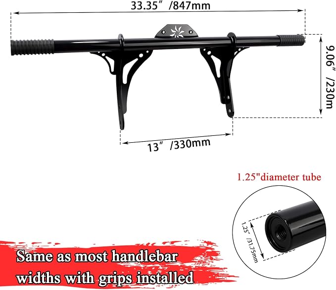 Highway Peg Crash Bar/Highway Footpegs Enginge guard for Harley Dyna with mid Control Models 2006-2017, for Street Bob FXDB/I Fat Bob FXDF Low Rider FXDL/I Wide Glide FXDWG/I,Gloss Black