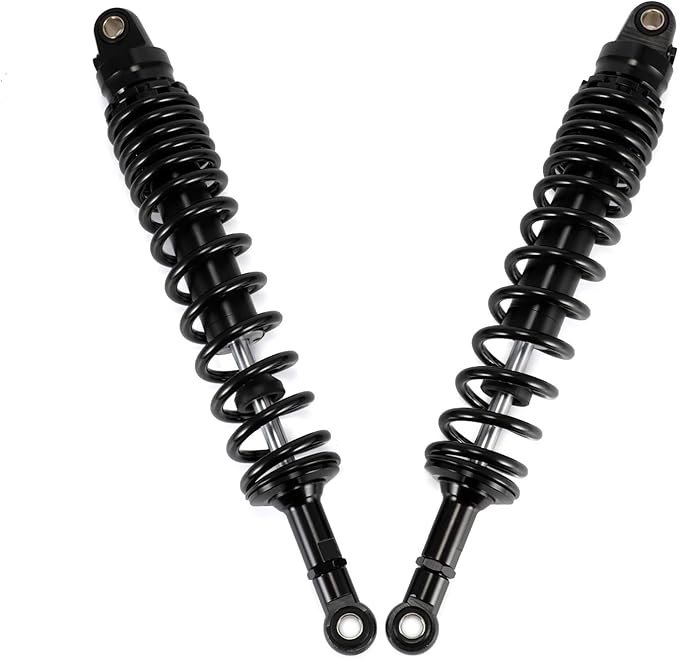 420mm 16.53 inch 8mm Spring Universal Motorbike Air Shock Absorber Rear Suspension ATV Quad Scooter Dirt Bike For YZF-R1 YZF-R6 YZF-125 XC EXC XCF