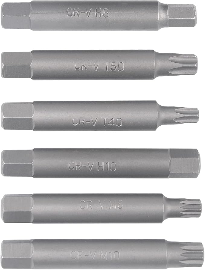DAYUAN 13 Pc Alternator Freewheel Pulley Car Garage Tool Kit Bundle with 5pcs Professional Front End Service Tool Kit