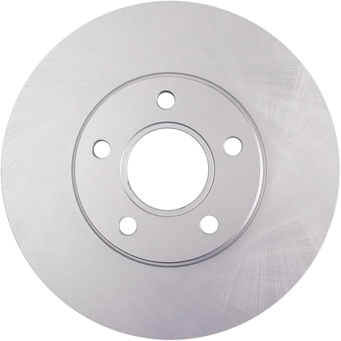 TRQ Front Brake Rotor Set G Coated Vented Compatible with 2010-2013 Ford Transit Connect