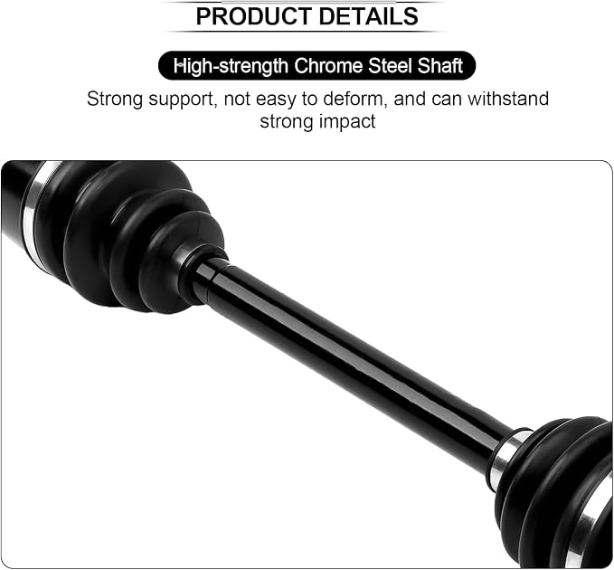 Rear Left Right CV Axles set for 2009 2010 2011 2012 2013 2014 For Yamaha Grizzly 550,2007-2013 For Yamaha Grizzly 700,2017-2021 For Yamaha Kodiak 700