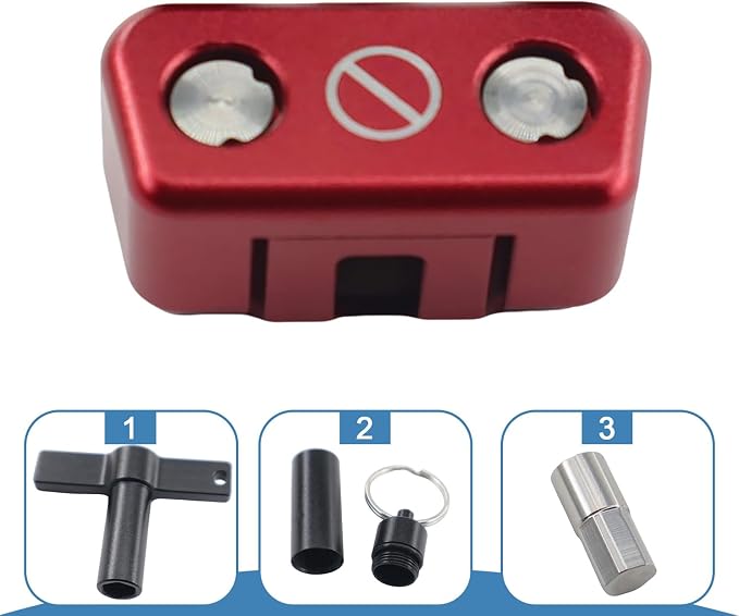 OBD Port Anti-Theft Lockout Tool Aluminum OBD Port Protector - GM Models ONLY
