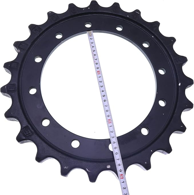 Solarhome 23 Teeth,12 Bolt Holes Drive Sprocket 7162768 Compatible with Bobcat Mini Excavator E42 335 430