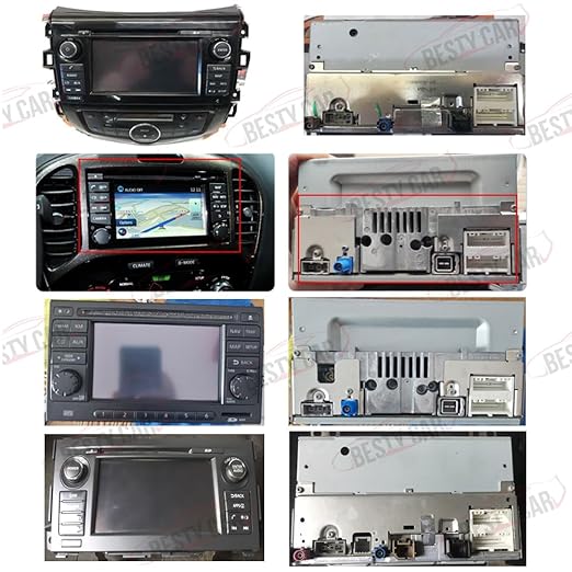 16pin Car Stereo Radio Power Wiring Harness Canbus Box for Nissan X-Trail Teana Navara Qashqai Sentra Support Factory Bose Amplifier OEM Backup Camera