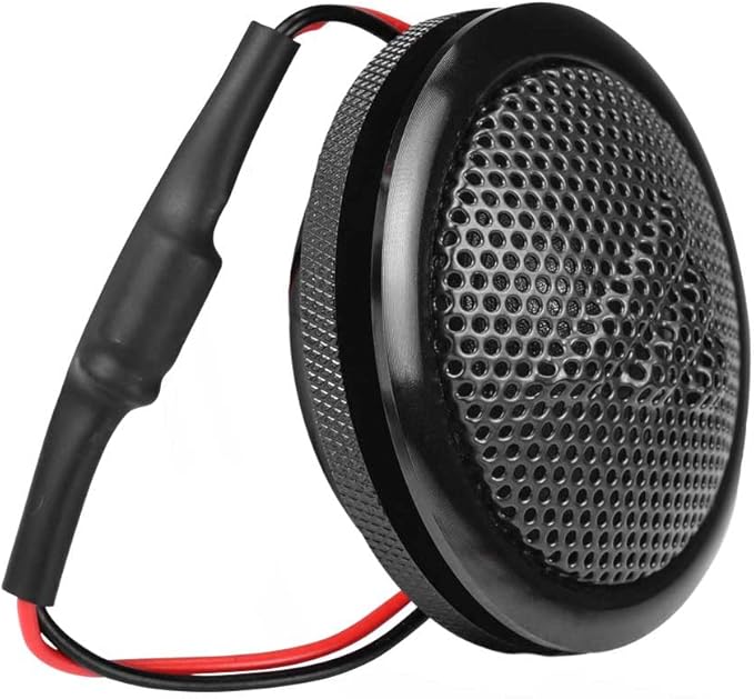 PRV AUDIO Soft Dome Tweeters 240 Watts 4 Ohm TW150SD-4 with Built-in Crossover, 32 mm Silk Dome, Neodymium Magnet for Car Audio and Motorcycle Systems Easy Flush Mount (Pair)