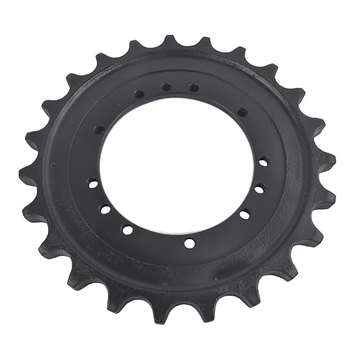 1032265 Drive Sprocket 12 Bolt Hole 23 Teeth Compatible with John Deere 27D 30G 35D 35G Hitachi ZX27U-2 ZX35U-2 ZX35U-3 ZX35U-5