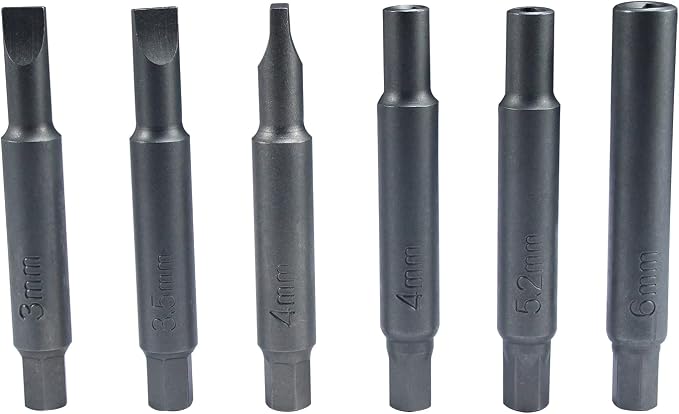 43pc Shock Absorber Strut Nut Go-Thru Socket Set Kit Ratchet Steering Hub Suspension Shock Absorber Nut Removal Tool
