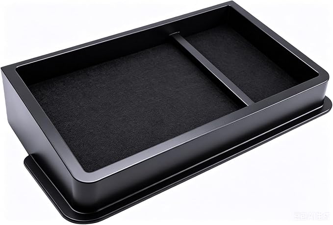 12.9-Inch Behind Screen Center Console Organizer Tray For 2026 Toyota RAV4 Hybrid (XSE/Limited)&Plug-in Hybrid (XSE/GR SPORT) ABS Material, 6th Gen RAV4 Hybrid&PHEV Accessories