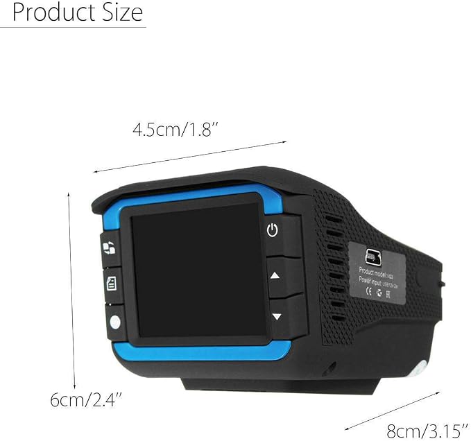 Anti Radar Laser Speed Detector 1080P Car DVR Recorder Video Dash Camera Night