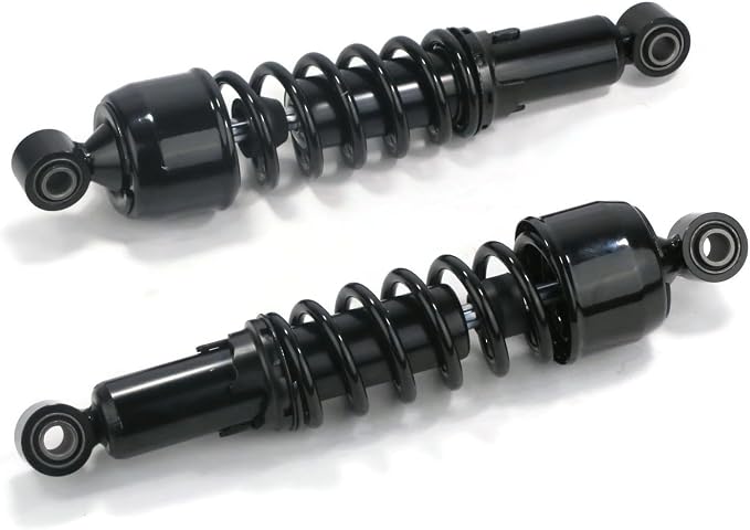 The ROP Shop (2) Black 13" Rear Shocks for 2007 Harley-Davidson Touring Dyna Street Bob FXDB