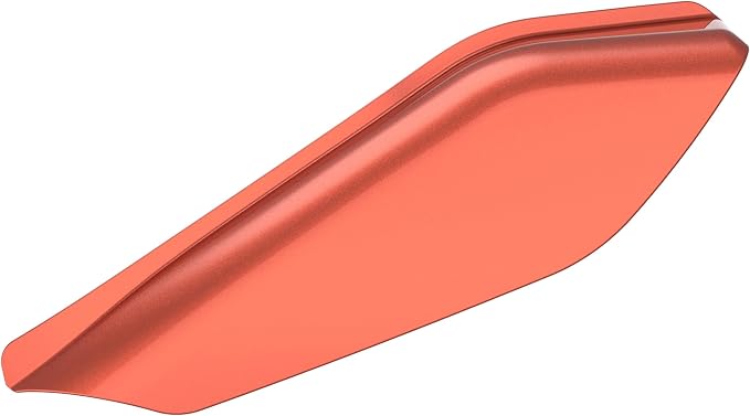 Color - Matched Mid Frame Air Deflectors Heat Shield, Perfectly Fit for Harley Touring Models 2009-2026 Sedona Orange