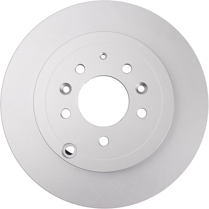 TRQ Rear Brake Rotor Set G Coated Vented Compatible with 2007-2015 Mazda CX-9