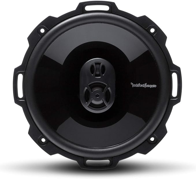 Rockford Fosgate P1675 Punch 6.75" 3-Way Coaxial Full-Range Speakers - Black (Pair)