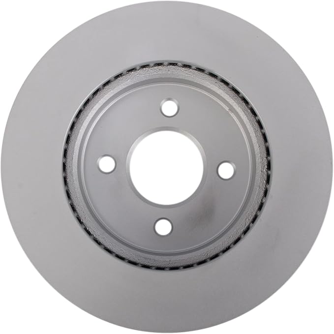 TRQ Front Brake Rotor Set G Coated Vented Compatible with 2012-2019 Nissan Versa 2014-2019 Versa Note