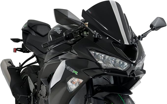 Puig 3177N Racing Screen Kawasaki ZX-6R 18-21 C/Black