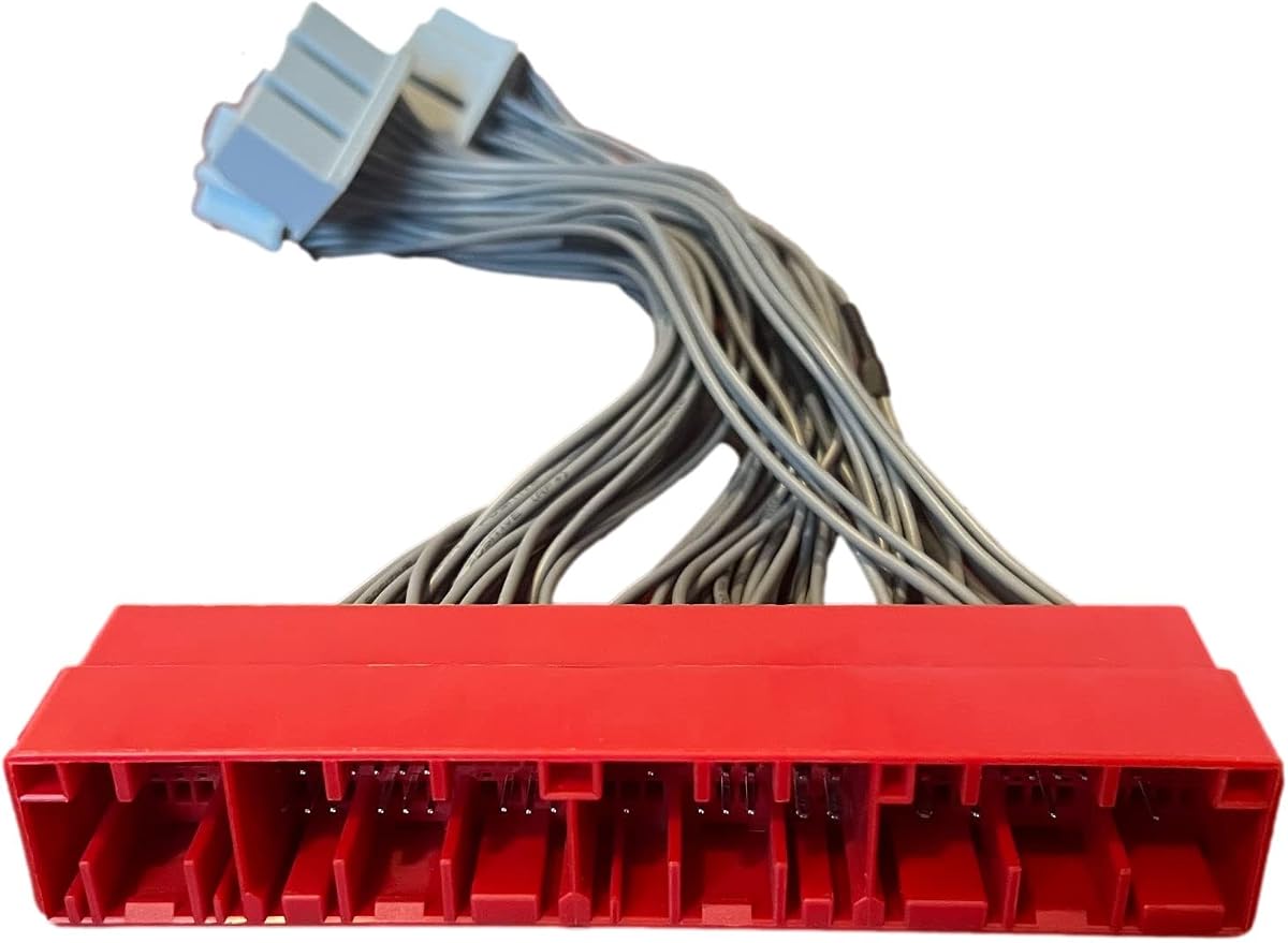 OBD2B to OBD2A Jumper Harness Conversion Adapter Compatible With 1996-1998 Honda Civic or 1996-1999 Acura Integra ECU to 1999-2001 Honda Civic or 2000-2001 Acura Integra