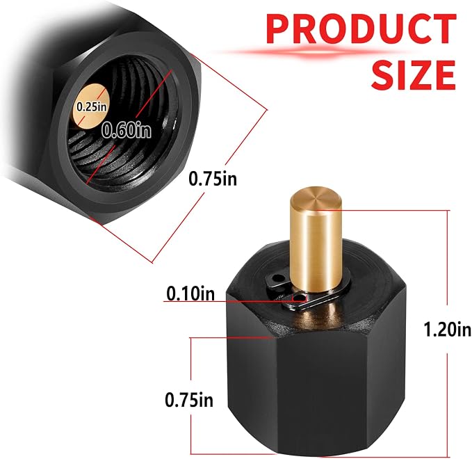 EN-47589-02 9011 Diesel Rail Fuel Injector Cap/Fuel Pressure Test/Block Off Adapter Tool Set Alt for 2003-2009 Ram 2500, 3500 Cummins 5.9L/2001-2005 GMC Chevy Duramax 6.6L LB7 & More (6PCS)