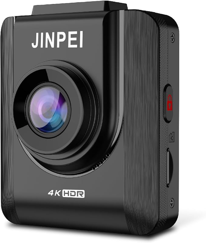 4K Front Dash Cam 64GB Included, Car Dashboard Camera Recorder with UHD 2160P, 2" IPS Screen, 150° Wide Angle, HDR, Night Vision,JD-19B-4K