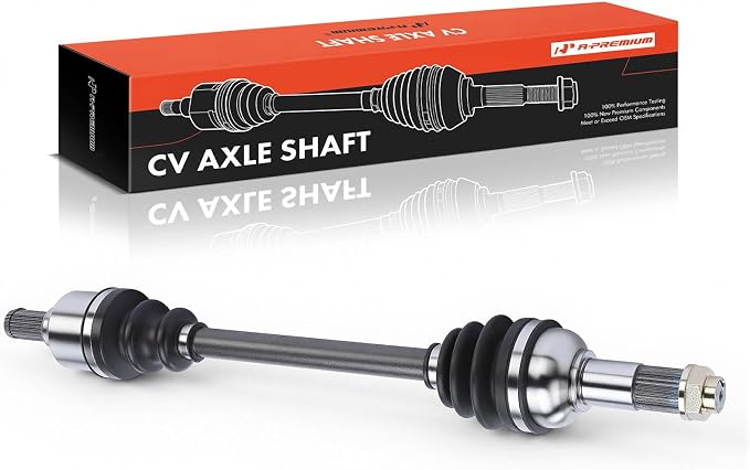 A-Premium Rear Driver or Passenger Side CV Axle Shaft Assembly for Yamaha | Compatible with Grizzly 700, 2014 2015 2016 2017 2018, Replace# 28P-2530V-01-00