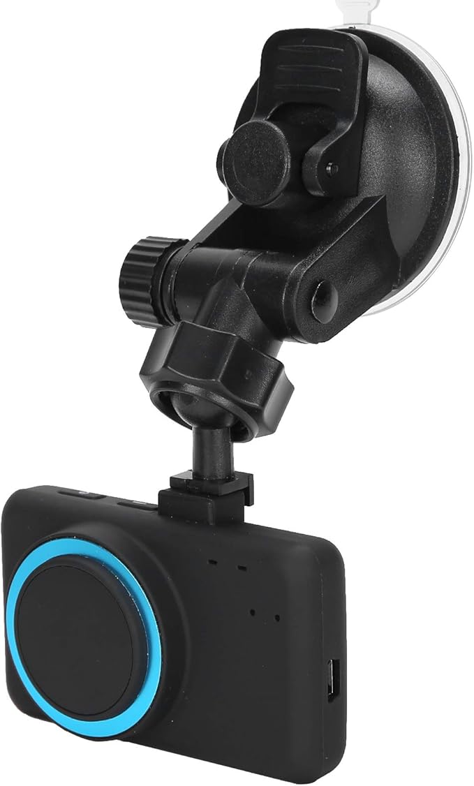 Driver Fatigue Alarm Device, Car Fatigue Driving Alarm, DC 12V24V Driving Alert Antisleep Reminder Anti Sleep Alarm Monitor with Suction Cup Buckle for Drivers Security Guard