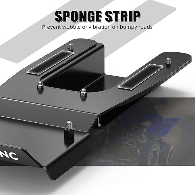 NICECNC Swing Arm Skid Plate Compatible with Yamaha Raptor 700R YFM700R 2013-2026, Raptor 700R YFM700R SE 2017-2026, Raptor 700 YFM700R 2014, See Fitments, Replacement for 1PE-F219X-00-00, Black