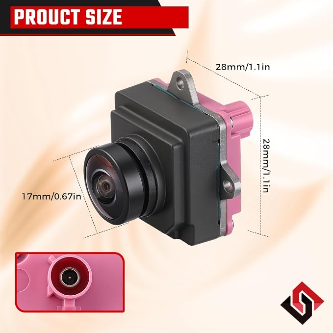 04672735AB Backup Camera Rear View Camera,Fit for Dodge Ram 2500 3500 6.4/6.7L 2019-2023 Parking Park Assist Camera Replaces #04672735AD