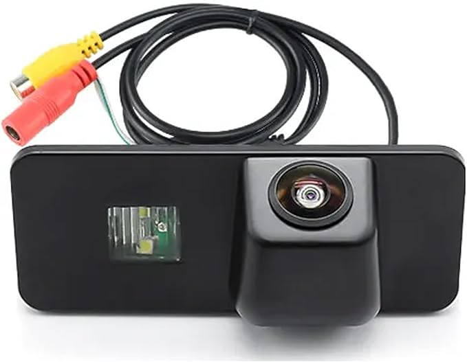 Car HD Waterproof Backup Reverse Rear-View License Plate Reverse Parking Camera, Vehicle Safety Assistant System, for Chrysler and Dodge Grand Caravan/Town Country 2008-2020 (OEM: 68028050AB)