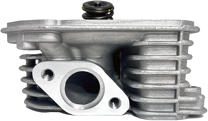 MYK Cylinder Head Assembly for EFI 170cc, 200cc 4-Stroke GY6 Motorcycle Engines, 64mm, Complete Replacement Head with Valves, Spark Plug, and Mounting Studs