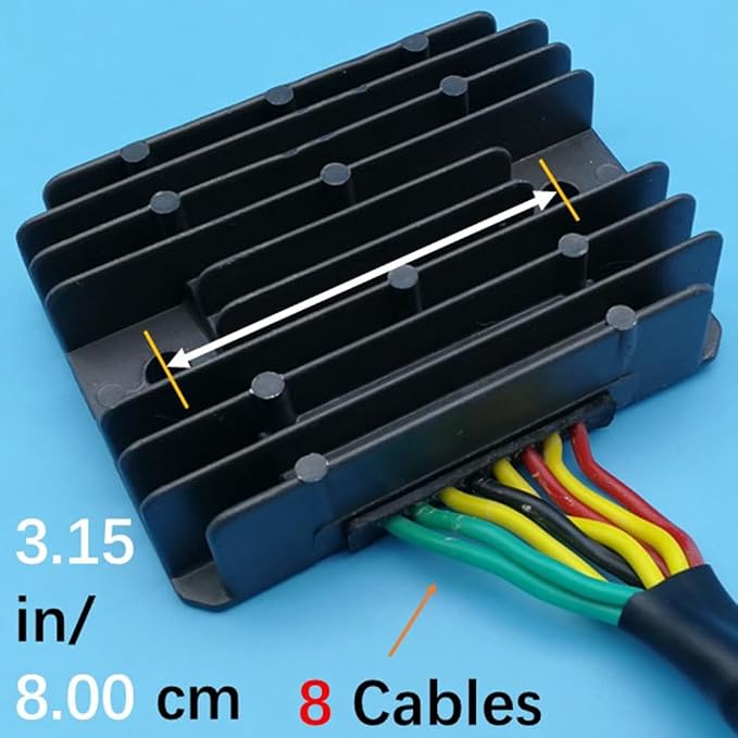 Voltage Regulator Rectifier Compatible with John Deere Trail Gator HPX 4x2 4x4 Utility Vehicles MIU14343 MIU11378 M149807 New Z368