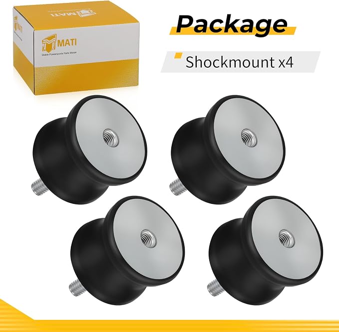 M MATI 4Pcs Shockmount for Multiquip MVC88 MVC88VTH MVC88VTH_VTHW 939010230