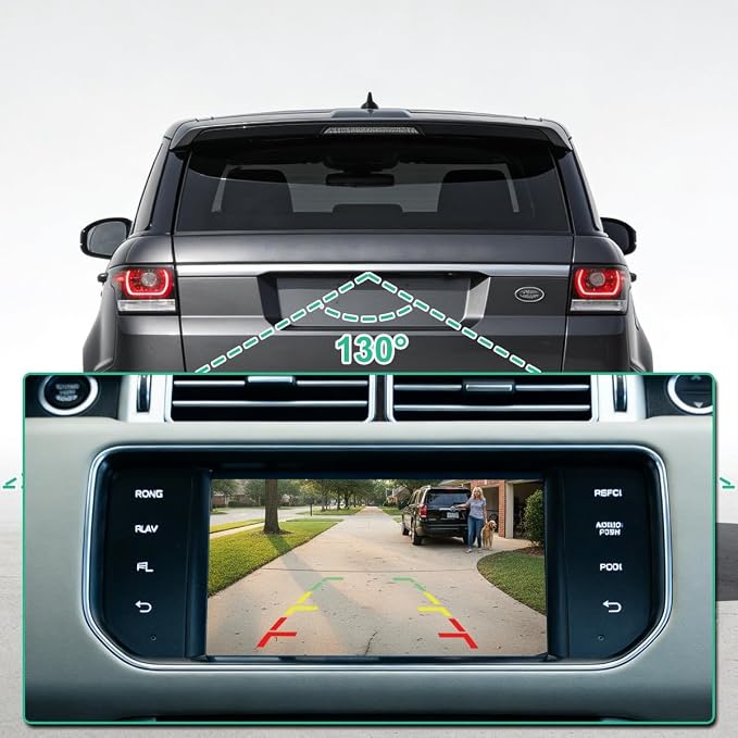 GK62-19G590-BD Rear View Camera for Discovery IV 2012-2015, Range Rover IV L405 2012-2016, Sport L494 2013-2016, Evoque L538 2012-2016, OE Backup Cam Replaces GK52-19G590-BB LR092030 by GreenYi