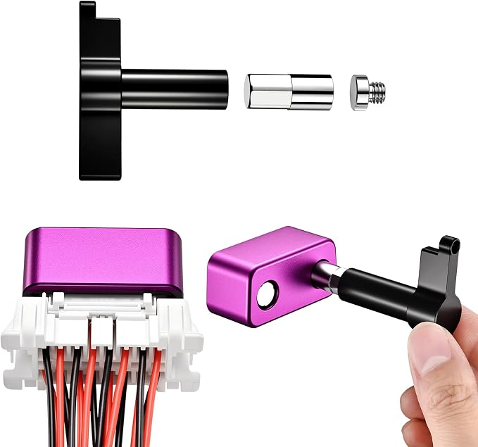 OBD2 Port Anti-Theft Lockout Tool, OBD Port Protector for Cars/SUV/Trucks、obd2 Lock Anti Theft Protector (Purple)
