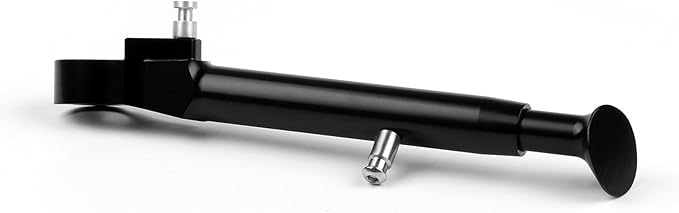Areyourshop Adjustable CNC Aluminum Kickstand for Yamaha R1 1998-2008, R6 1999-2005, R6S 1999-2010 Black