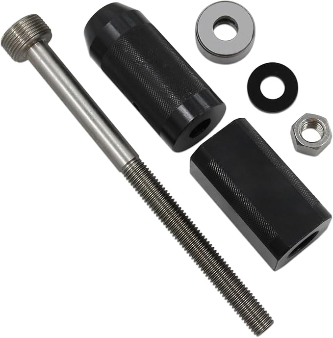 9U-6891 Injector Sleeve Cup Remover Installer Tool Set Compatible with CAT Caterpillar C10 C12 C15 C-16 C-18 and 3406E Engines Heavy Duty Steel 4K-0367 128-7889 9U-7258 5P-8247(6 PCS)