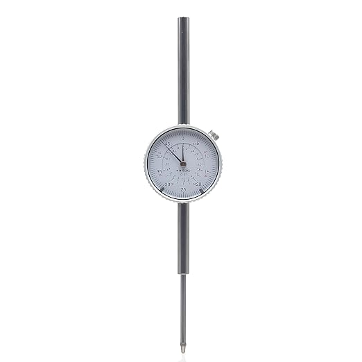 HFS(R) 0-2" Dial Indicator Lathe Tool High Precision, 2" Measuring Range, 0.0005" Graduation Interval
