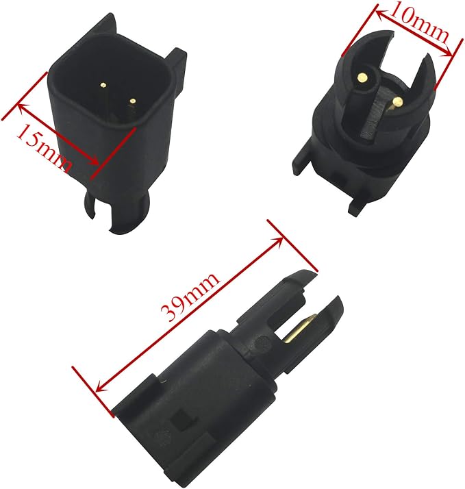 iFJF 6C3Z-9C264-A Water in Fuel Sensor Replacement for Ford Super Duty 6.0L | F250-F550 Excursion Powerstroke V8, Common Rail System Guard, Heavy-Duty Fluoroelastomer Seals, Plug-and-Play Install