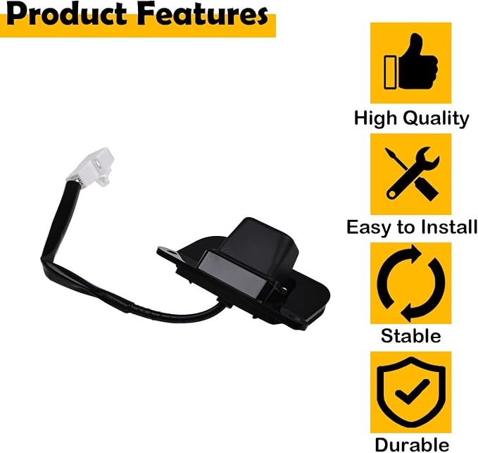 86790-60030 Rear View Parking Assist Backup Camera Compatible with Lexus GX470 2003-2006, 8679060030 Replacement