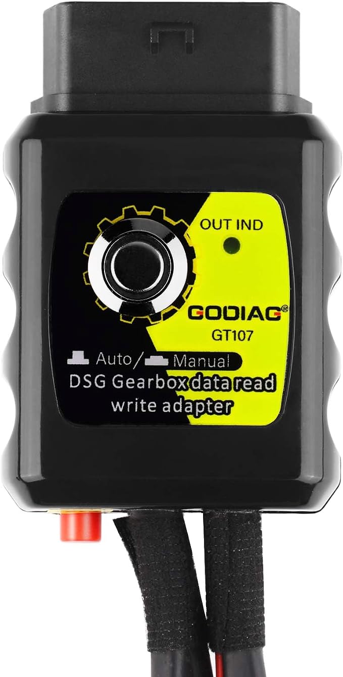 GODIAG GT107 Gear-Box Data Adapter for DQ250, DQ200, VL381, VL300, DQ500, DL501 + GT105 ECU AD Break Out Box ECU Connector