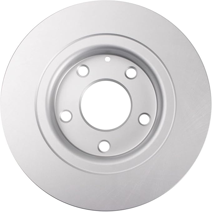 TRQ Rear Brake Rotor Set G Coated Solid Compatible with 2014-2021 Mazda 6