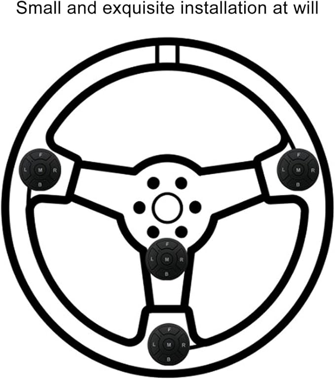Car Backup Camera Splitter Switch 4 Input, 1 Output Intelligent Car Video Switcher Converter Comes with Remote Control