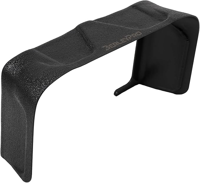 BerleyPro Garmin Fish Finder Visor — Sun Cover & Glare Reduction — Fits Echomap UHD/UHD2/Ultra, GPSMAP, Striker, Echomap Chirp & More — CNC Machined ASA Plastic