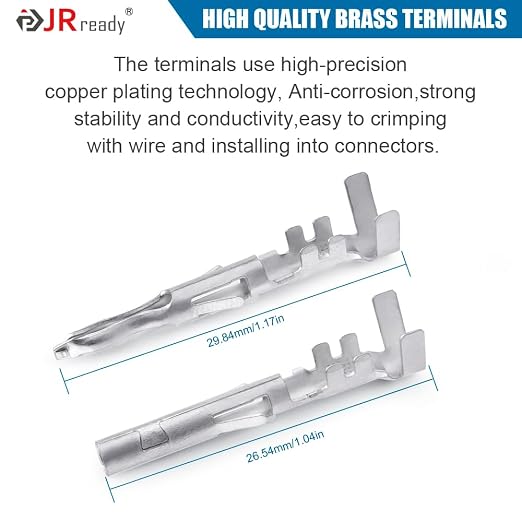 JRready ST5211 Pin Removal Tool KIT for Weather Pack Metri Pack Series Connector Harness terminals and Connector + ST6380-030 Weather Pack Terminal Kit Pins & Sockets 12124582/12124580 14-18AWG