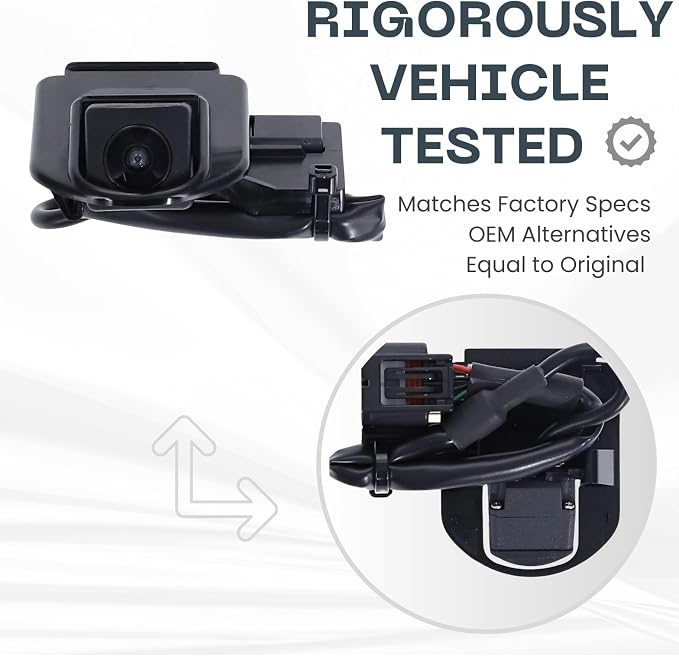Backup Camera Replaces for 2013 2014 2015 Honda Accord Coupe OE Part # 39530T3LA01 39530-T3L-A01