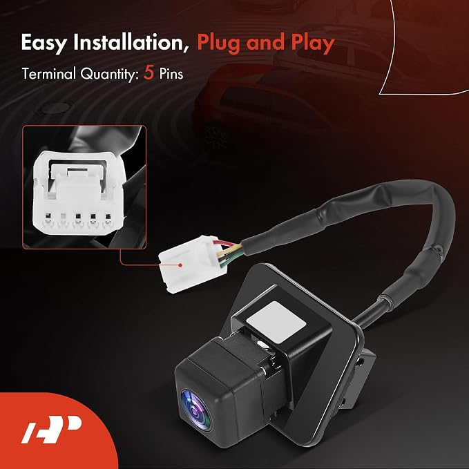 A-Premium Rear View Backup Camera Compatible with Mazda | Parking Camera for 2016 2017 6 - Replace# GMN367RC0
