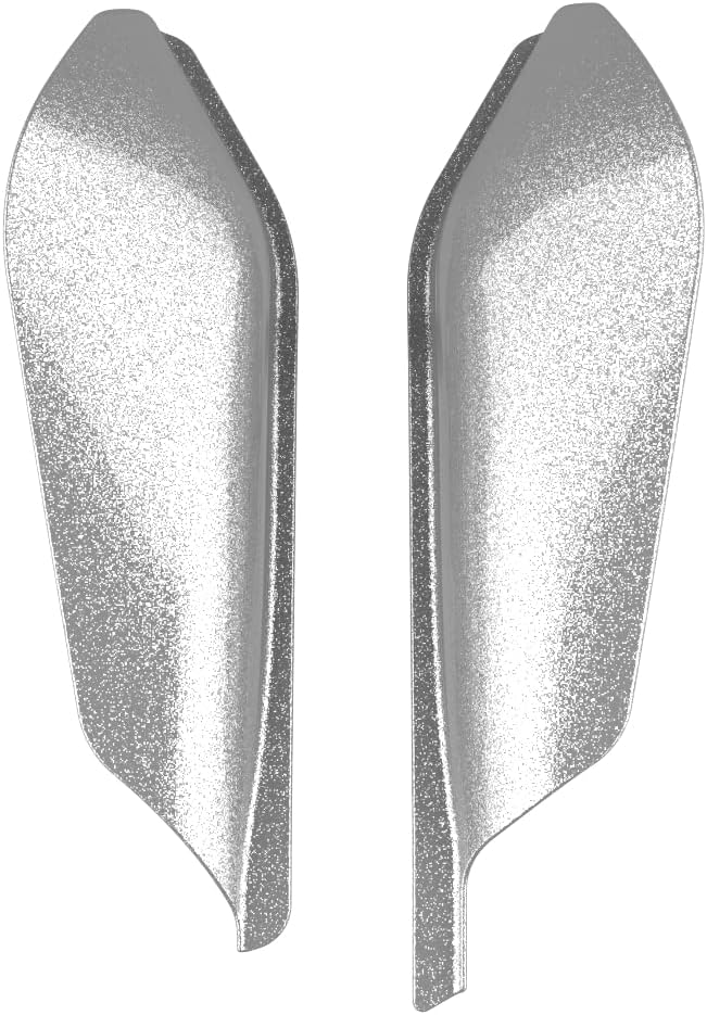 Advanblack 2024 RG Mid Frame Air Deflectors Compatible for Harley Touring Street Glide, Road King, Electra Glide, 2009-2025(Hard Candy Shattered Flake)