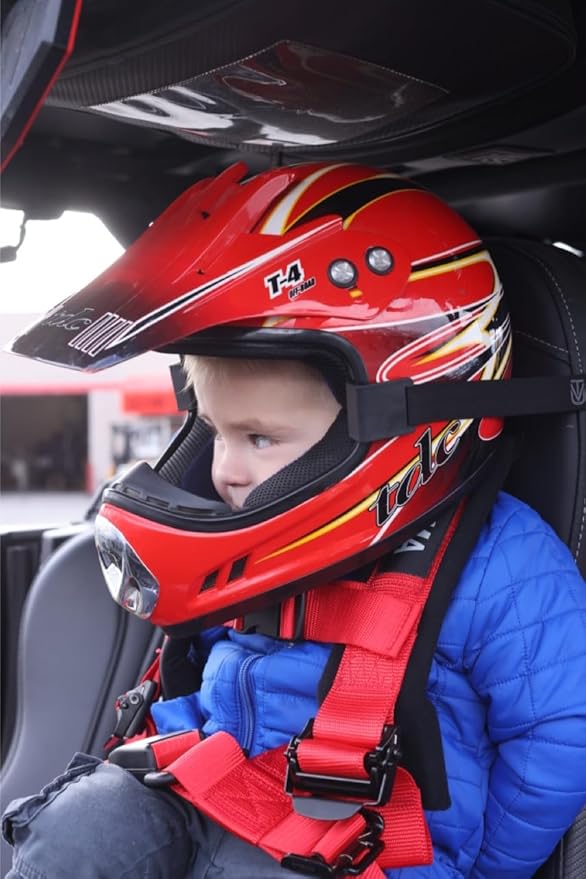 UTVMA Helmet Holders - Head Support for Young UTV Riders Compatible with All Seats and Helmets!