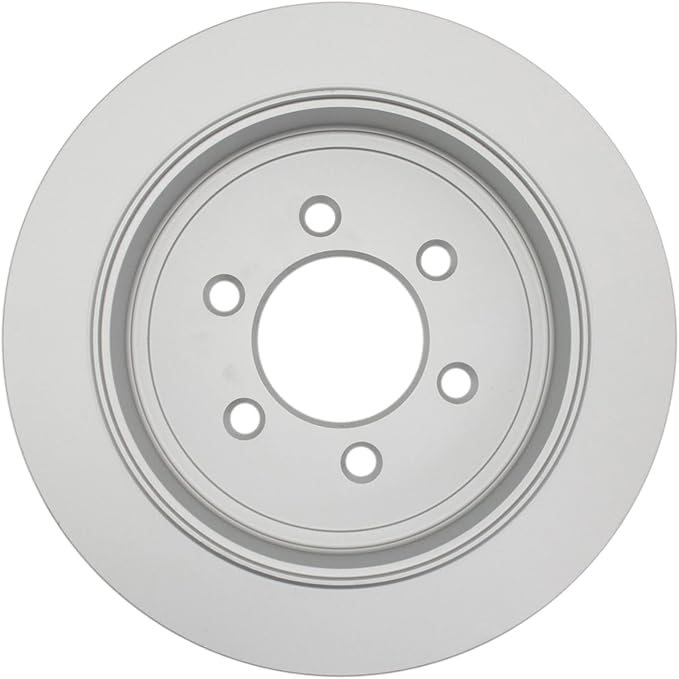 TRQ Rear Brake Rotor Set G Coated Vented Compatible with 2007-2017 Ford Expedition 2007-2017 Lincoln Navigator