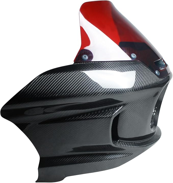 Claret Red Windshield Windscreen Fits for Harley Davidson Low Rider ST FLXRST FXRST 2022-2024 (Red)